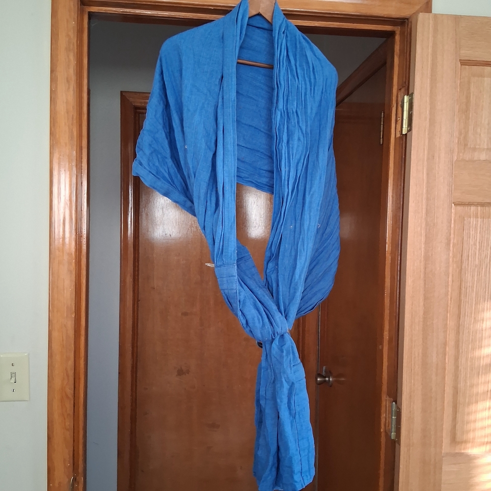 Blue Lightweight Scarf